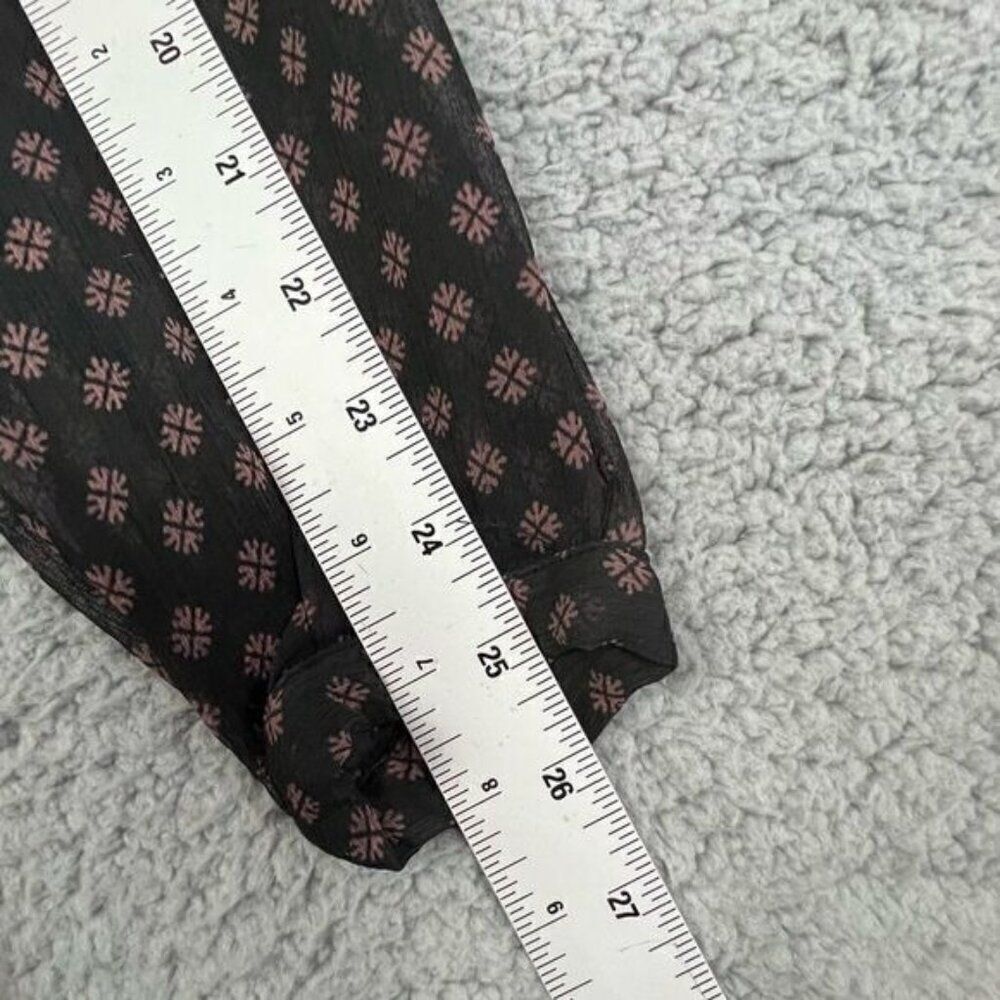 FREE PEOPLE WOMENS A LINE DRESS BLACK AND LAVENDER SIZE M - Picture 8 of 10